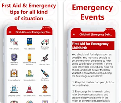 First Aid and Emergency Techni aplicativos primeiros socorros