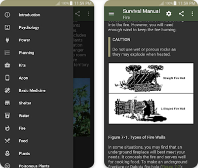 Offline Survival Manual aplicativos primeiros socorros