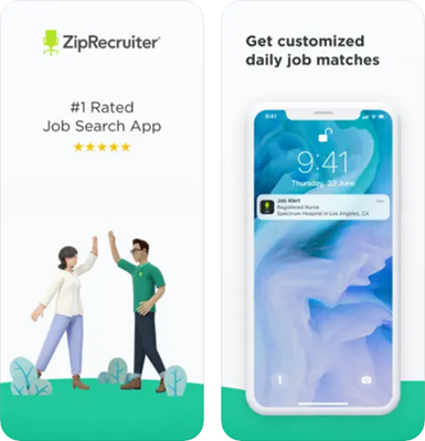 ZipRecruiter aplicativos encontrar empregos