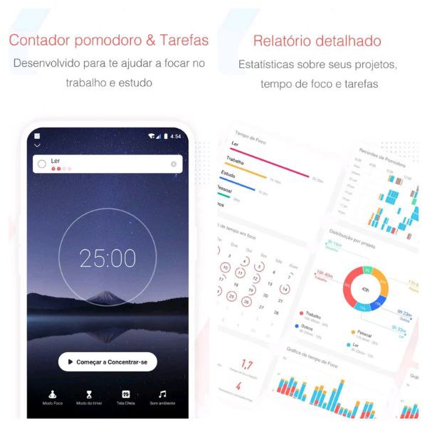 Focus To Do Apps para vencer maus hábitos