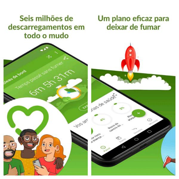 Smoke Free Apps para vencer maus hábitos